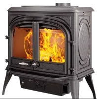 Печь камин со стеклянной дверцей купить в Пинске\