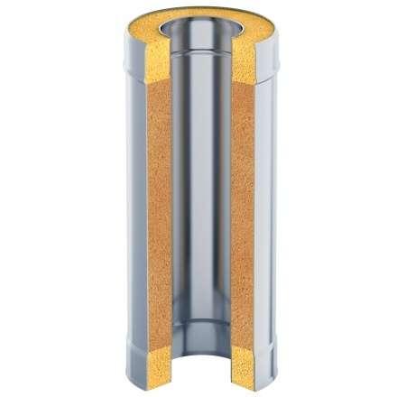 Труба-термо 0,5 м GS AISI 430-430-0,8-0,5 мм в Пинске