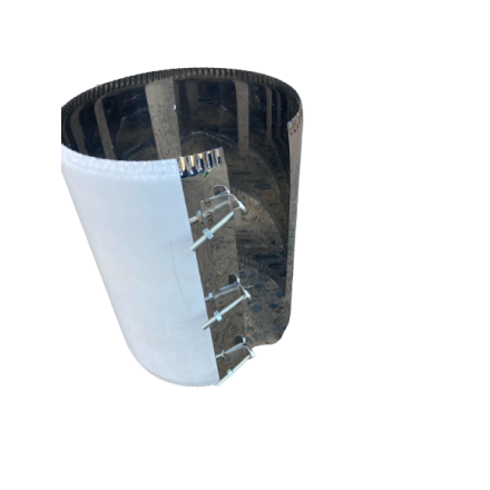 Хомут стяжной усиленный, нерж. ст. 430 в Пинске