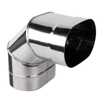 Колено овал. сечения (Отвод) 90 из нерж. ст. 430-1,0 мм, горизонт купить в Пинске