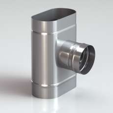 Тройник овальный 90 304 нерж в Пинске