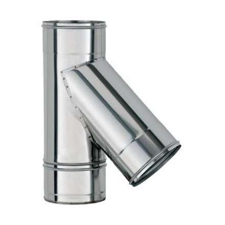 Тройник 45 из нерж. ст. 430-0,8 мм в Пинске