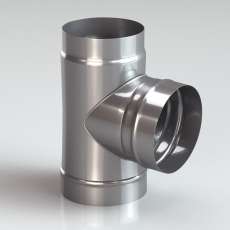 Тройник 90 из нерж. ст. 430-0,8 мм купить в Пинске