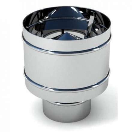 Дефлектор для дымохода нержавейка 304-0,5 мм фото в Пинске