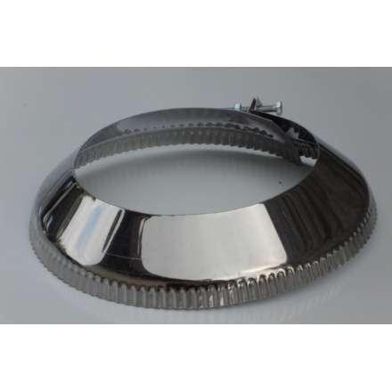 Косынка (юбка) для дымохода  из нерж.ст.  430-0,5 мм купить в Пинске