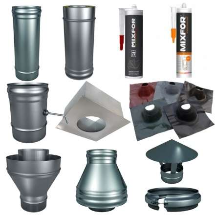 Комплект для печей диаметр 120 мм купить в Пинске