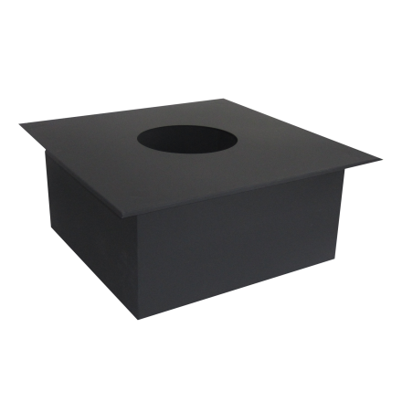 Потолочно-проходной узел (ППУ) КПД ЧЕРНЫЙ под сэндвич купить в Пинске