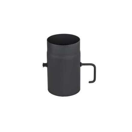 Труба с шибером 250 мм КПД ЧЕРНЫЙ в Пинске