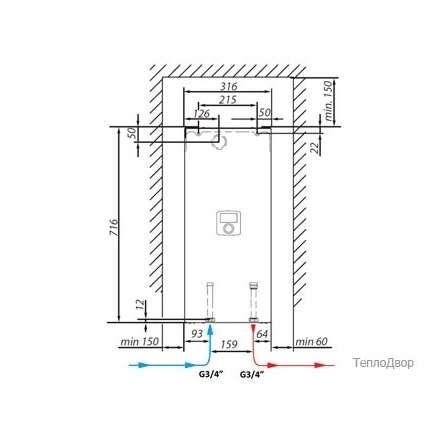 Электрический котел Viessmann Vitotron 100 VMN3-08 погодоз автоматика в Пинске