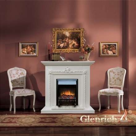 Электрокамин Glenrich Fobos Black в Пинске