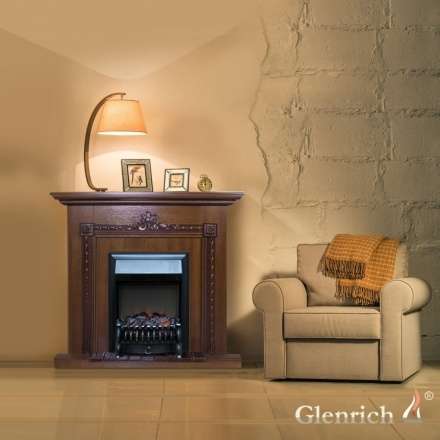 Электрокамин Glenrich Fobos Black в Пинске