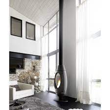 Печь-камин Invicta OVE стальная в интерьере Амазонка бай фото в Пинске