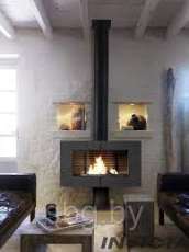 Печь-камин Invicta Antaya в интерьере чугунная Амазонка бай фото в Пинске