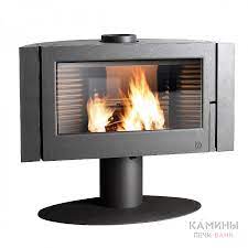 Печь-камин Invicta Antaya в интерьере чугунная Амазонка бай фото в Пинске
