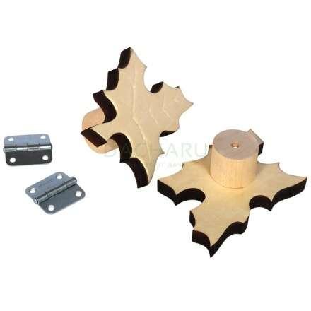 Дверь глухая Банька 1900x700 липа Класс А коробка из сосны с ручками и петлями в Пинске