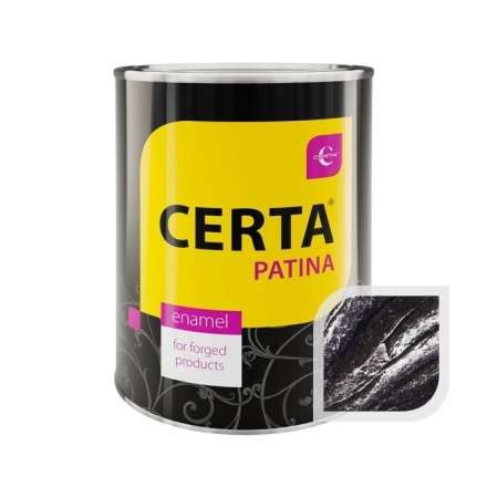 Термостойкая краска CERTA Патина Серебро 0,8 кг в Пинске