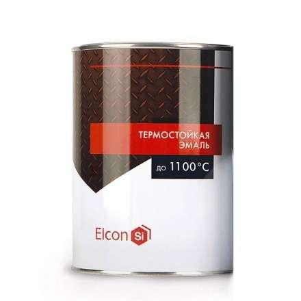 Эмаль ELCON термостойкая (черная) 1л. в Пинске