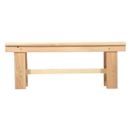 Лавочка разборная 100х33х43 см для бани и сауны (липа) 03600 в Пинске