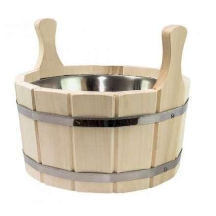 Шайка 5л с нержавеющей вкладкой (ЛТ-12) купить в Пинске