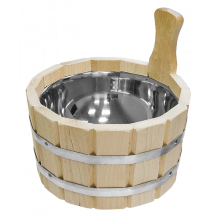 Ушат шайка 3,5л с нержавеющей вставкой 33215 купить в Пинске