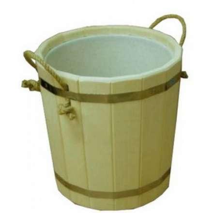 Запарник для бани 15л с пластмассовой вставкой ЗП-15 купить в Пинске