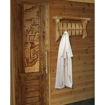 Полка с вешалкой 6 рожков 32412 в Пинске