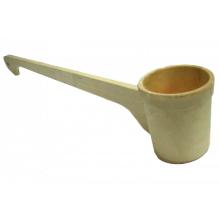 Ковш-черпак 0.25л точёный с горизонтальной ручкой 30040 купить в Пинске