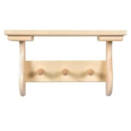 Полка с вешалкой 3 рожка 32413 в Пинске