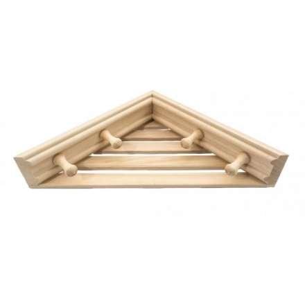 Полка угловая с вешалкой 4 рожка М-46 купить в Пинске