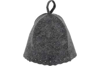 Шапка для бани и сауны Классика серая купить в Пинске