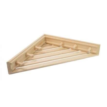 Полка угловая с вешалкой 6 рожков М-47 в Пинске