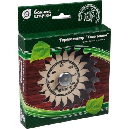 Термометр Солнышко для бани и сауны 18043 в Пинске