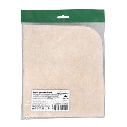 Коврик для бани белый 41216 в Пинске