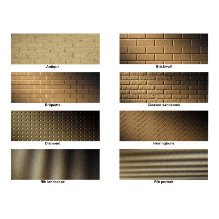 Плита SkamoStove Board Decor 1000x610x25 мм брикет в Пинске