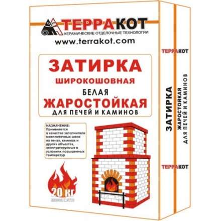 Затирка жаростойкая 5кг купить в Пинске