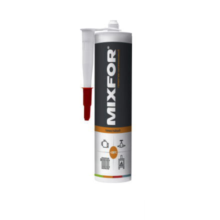 Герметик термостойкий силиконовый MIXFOR HiTemp МТ-79 купить в Пинске