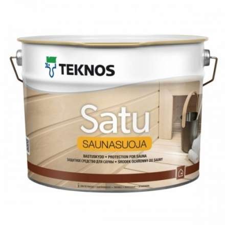 Пропитка для бани TEKNOS SATU SAUNASUOJA 9 л в Пинске
