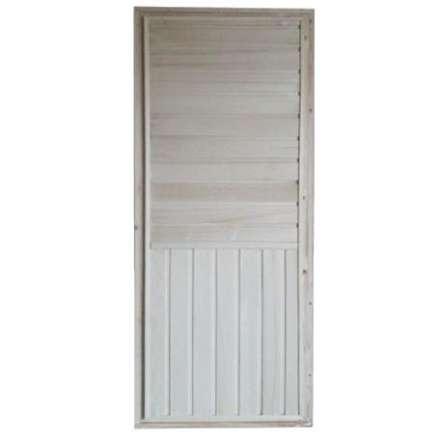 Дверь для бани глухая 1800x700 мм Осина в Пинске