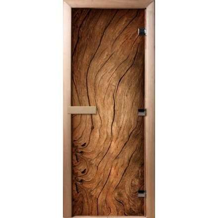 Дверь для сауны Doorwood с фотопечатью A052 1900x700 в Пинске