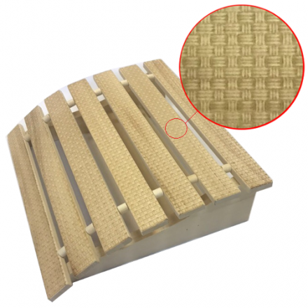 Подголовник пружинный анатомический М-5 с тиснением Плетёнка купить в Пинске