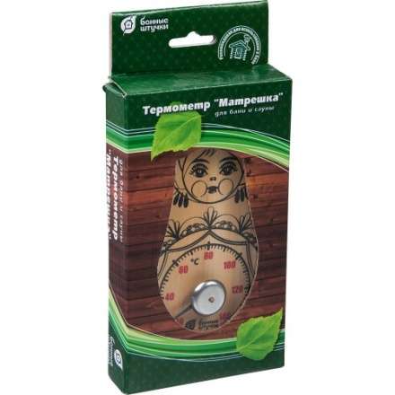 Термометр Матрёшка для бани и сауны 18046 в Пинске