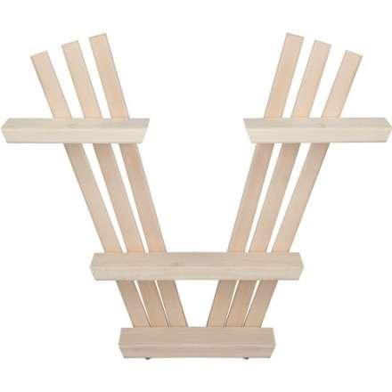 Полка настенная V-образная трехъярусная в Пинске