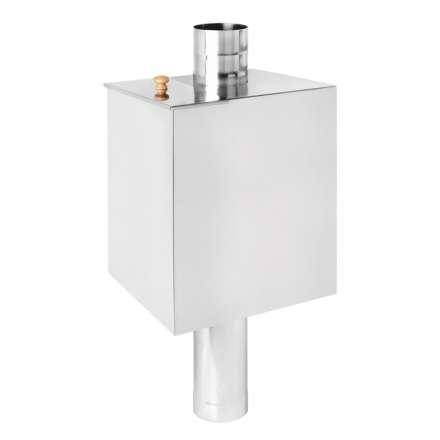 Бак Везувий нерж. 55 л на трубе d120 (прямоуг.) купить в Пинске