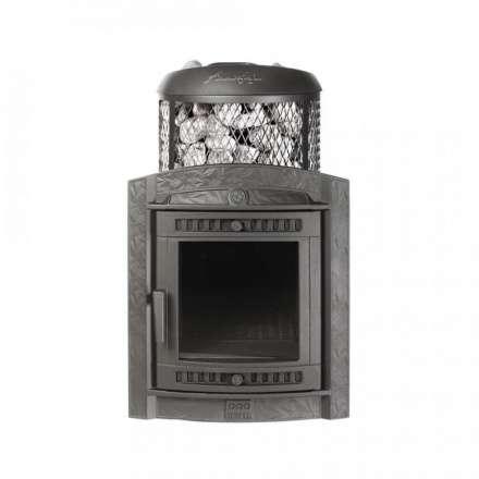 Печь банная ProMetall Атмосфера L комбинированная сетка-ламель Верде Гватемала в Пинске