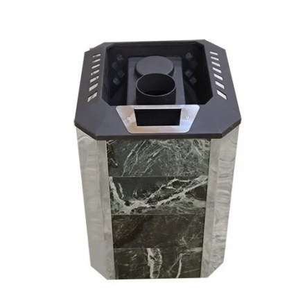 Печь банная Пегас 16 со стеклом в камне змеевик в Пинске