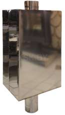 Бак самоварный Прямоугольный d115 мм, 80л; AISI430- 1,0мм купить в Пинске