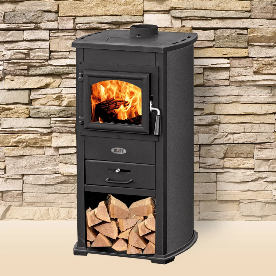 Печь-камин Blist Zar серая в Пинске