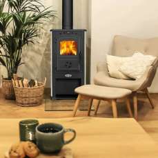 Печь-камин Blist Zar серая Амазонка бай фото в Пинске