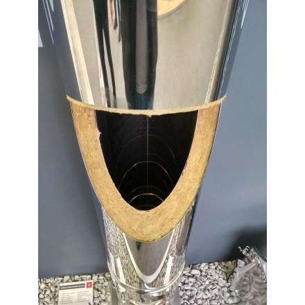 Сэндвич-труба 0,5 м Везувий 0,5 мм в Пинске