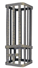 Сетка на трубу для Ураган под ШИБЕР (250х250х650) Гроза 24 купить в Пинске